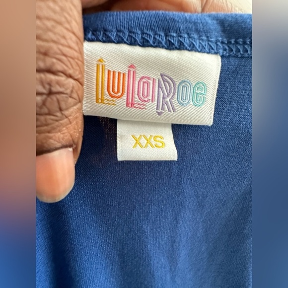 LuLaRoeFloor Length Maxi Dress Size XXS NWT Runs Large Stretchy Will Fit a Small - Picture 7 of 12